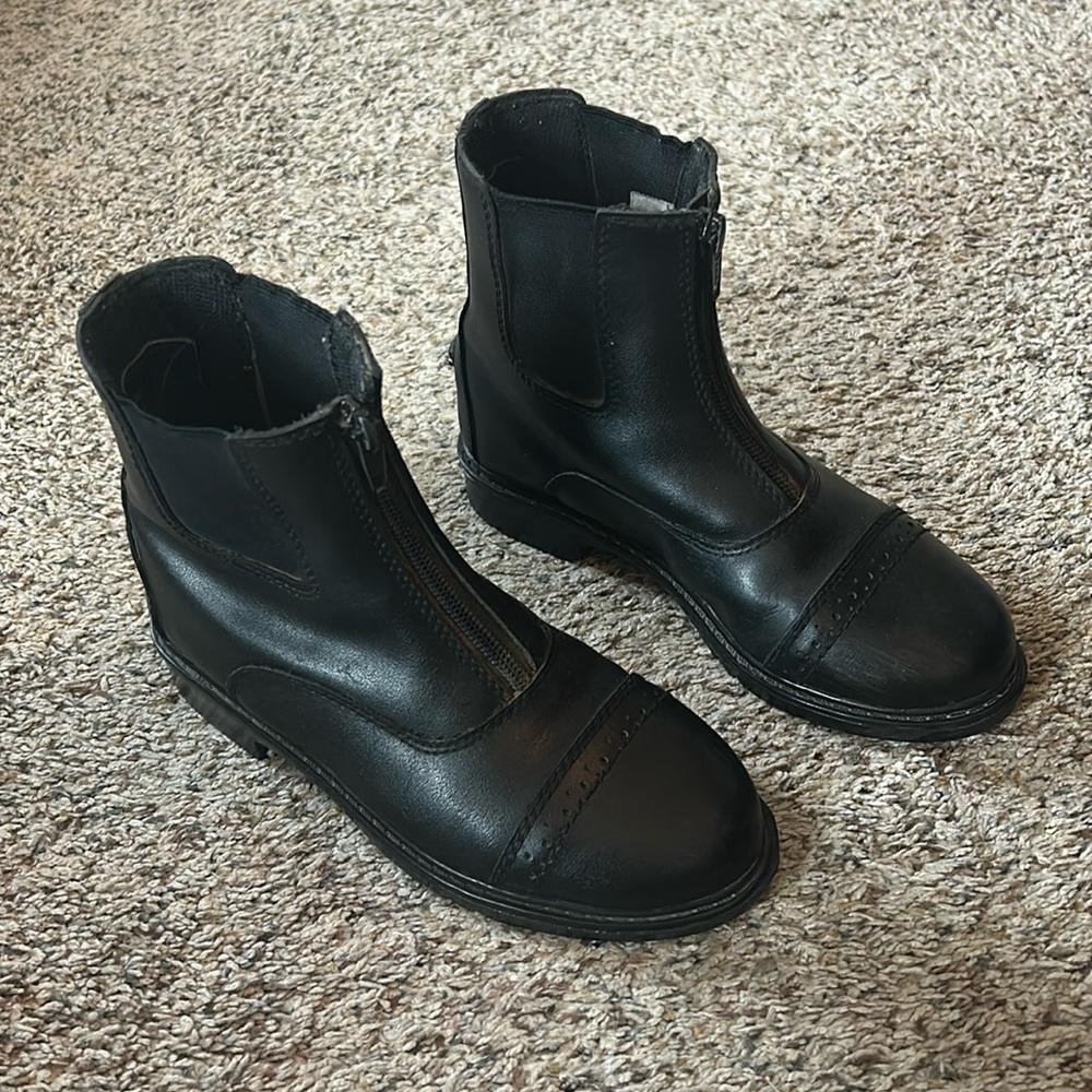 Tuffrider Front Zip Paddock Boots